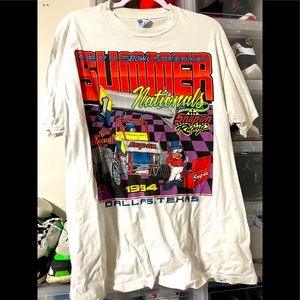 NASCAR shirt 1990 Size L.